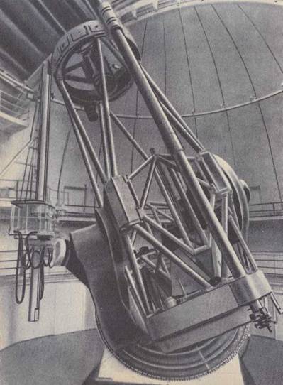 Рефлектор   Крымской  обсерватории 