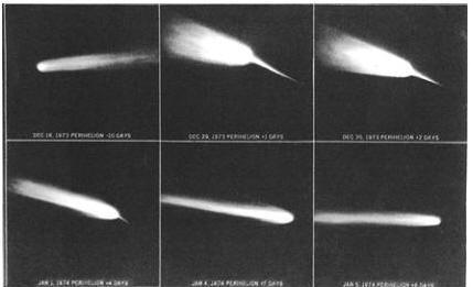 антихвост кометы Когоутека