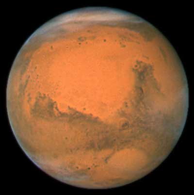 марс - красная планета