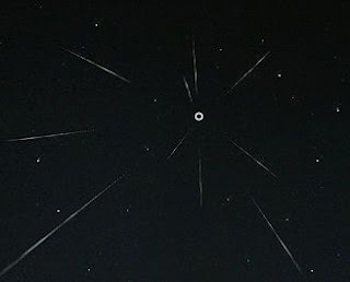 Радиант - точка небесной сферы, кажущаяся источником метеоров